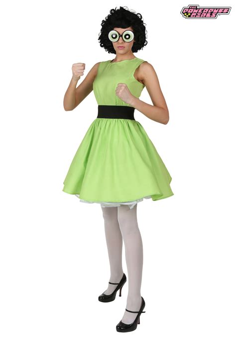 buttercup powerpuff girls costume|plus size powerpuff girl costume.